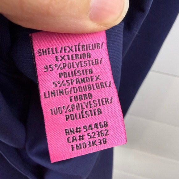 NEW Betsey Johnson Navy Ruffle Hem Sheath MIDI Dress Women 6 FLOUNCE FEMININE - Picture 8 of 14